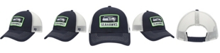'47 Brand Boys College Navy, Natural Seattle Seahawks Zoomer MVP Snapback Hat